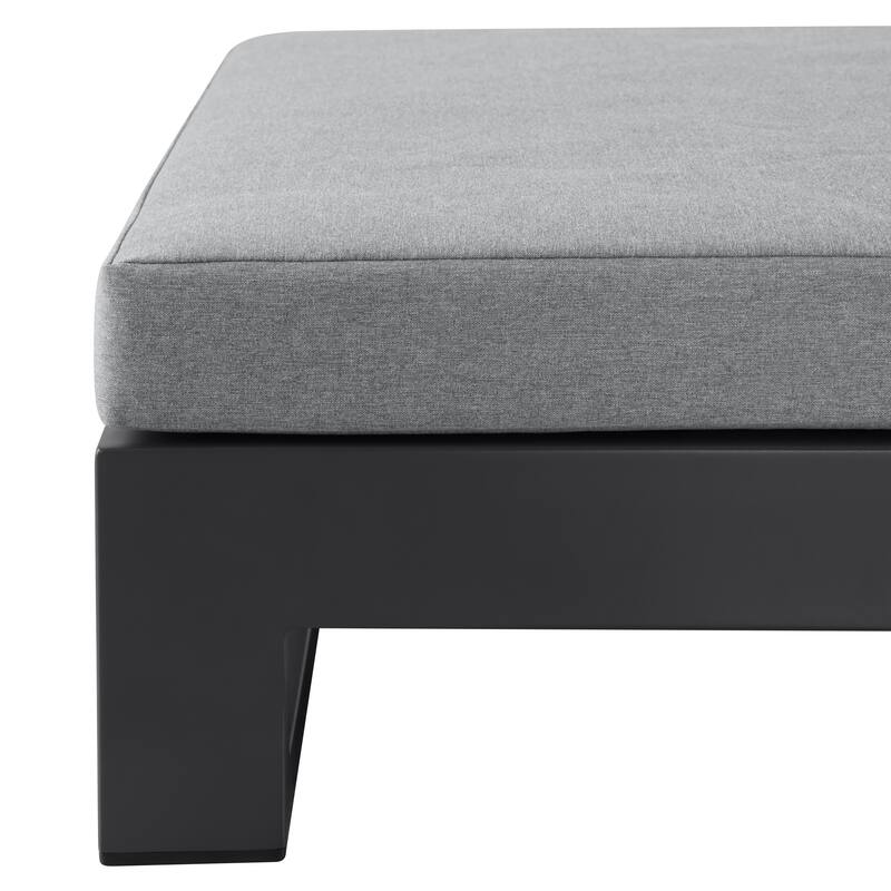 KOVA Minimalist Aluminum Outdoor Chaise Lounge (Set of 2)