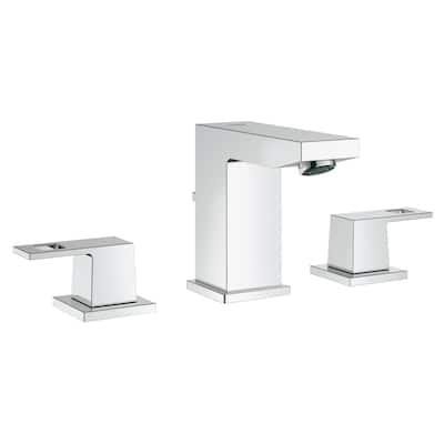 Grohe Eurocube 1.2 GPM Widespread Bathroom Faucet with SilkMove