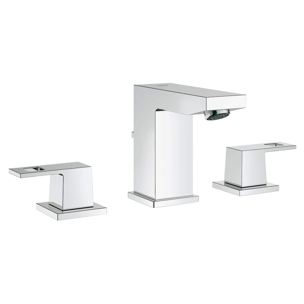 Grohe Eurocube 1.2 GPM Widespread Bathroom Faucet with SilkMove