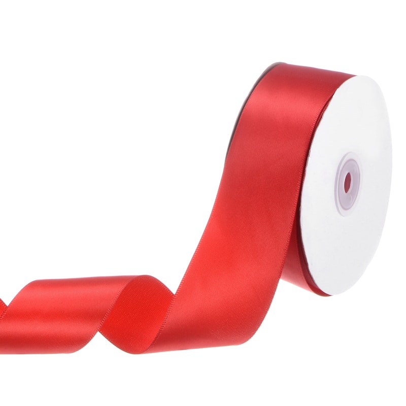 Satin Ribbon 50 Yards 1-1/2" Wide Polyester Fabric Ribbon Decoration