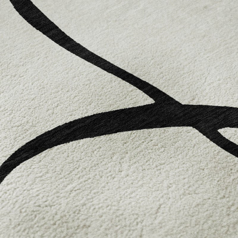Premium Washable Super Soft Abstract Dash Mayfield Rug