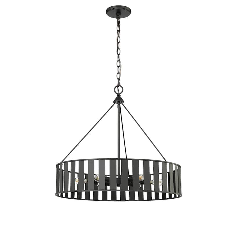 Millennium Lighting 27006 Stella 6 Light 24" Wide Drum Chandelier