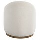 preview thumbnail 2 of 7, Uttermost 23186 Swirl 21" Wide Fabric Accent Stool