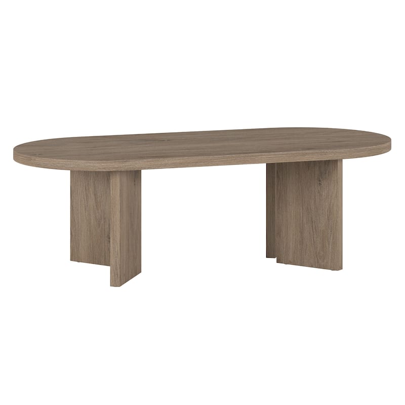 Alma 48" Wide Oval Coffee Table - 47.63" Wide
