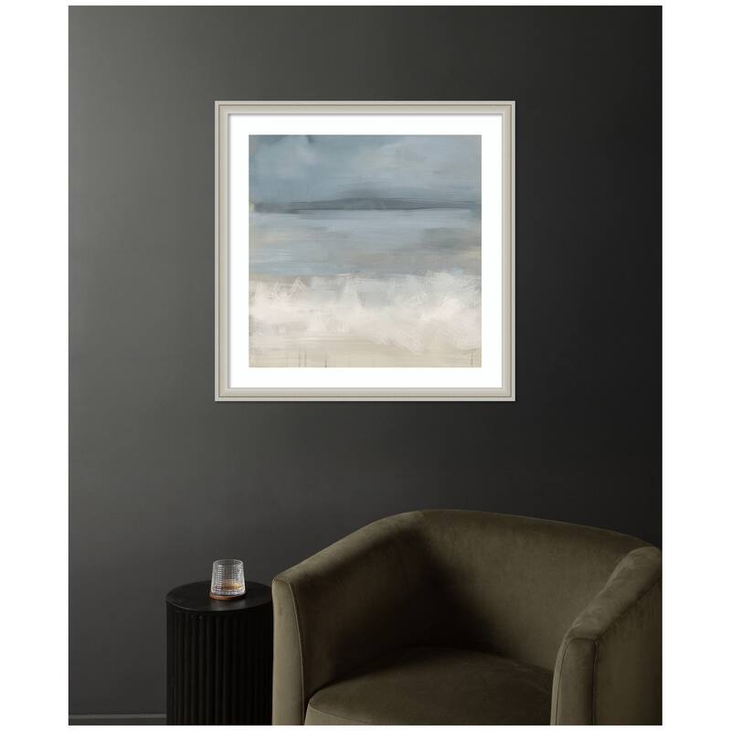 Kate and Laurel The Blues by Mary Sparrow Framed Wall Art Print