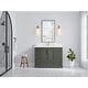 preview thumbnail 100 of 161, Willow Collection 48 in W x 22 in D x 36 in H Boston Single Bowl Sink Bathroom Vanity with Countertop