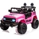 preview thumbnail 22 of 40, 12V Kids Ride On Truck with Remote Control Pink