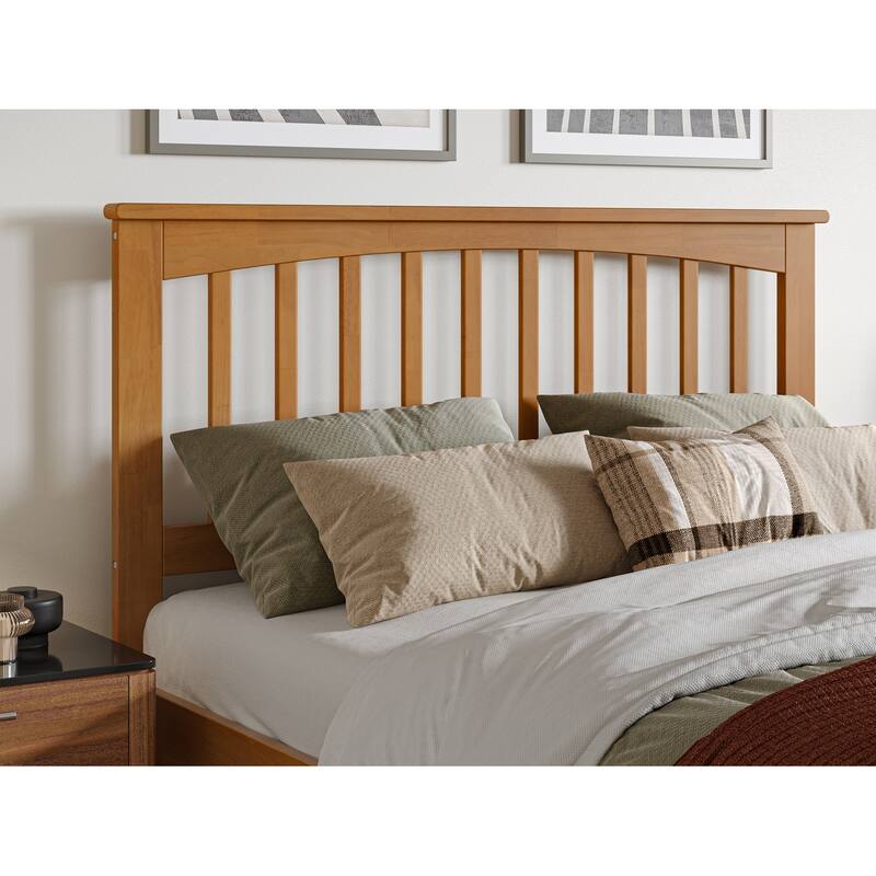 Mission Platform Bed with Footboard and Storage Drawers