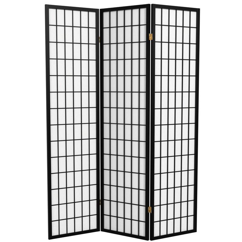 Wood and Rice Paper Windowpane Shoji Screen (China)