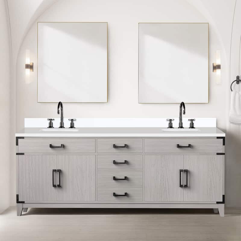 Laurel Bath Vanity with Cultured Marble Top and Sink