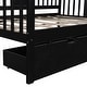 preview thumbnail 17 of 28, Roomfitters Full Size Daybed with Two Drawers, Wood Slat Support, Practical Storage Solution for Compact Spaces
