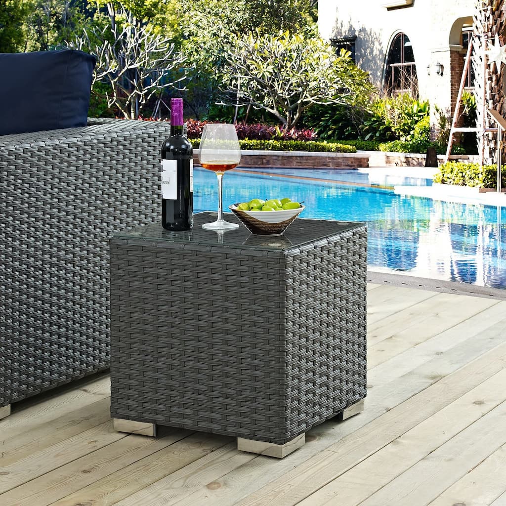 Sojourn Outdoor Patio Side Table - 17.5"