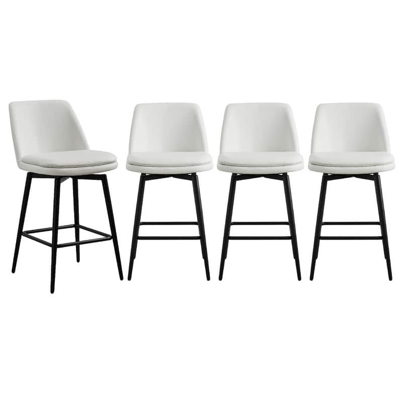 Ariel Counter Height Swivel Barstool Set