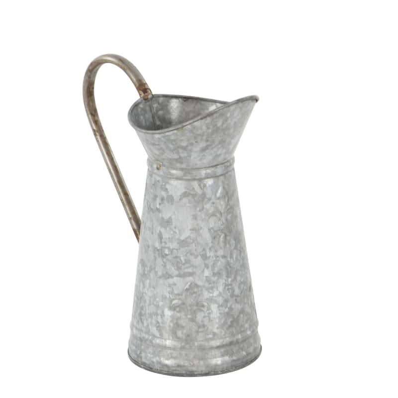 Brown Metal Watering Can Indoor Outdoor Planter