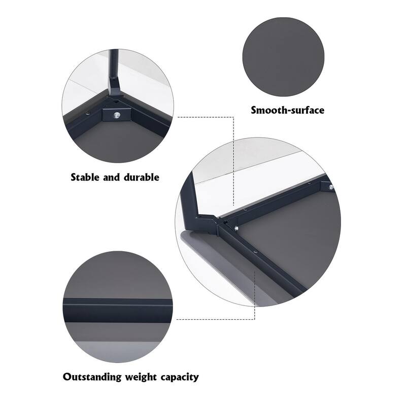 Glossy Rock Table With Legs,Sintered Stone Dining Table,Family Dining Table For 6-8 People