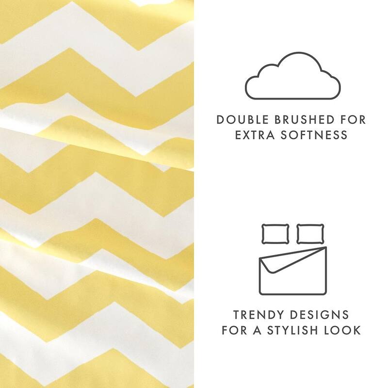 Becky Cameron 4-pieceDeep Pocket Arrow Pattern Bed Sheet Set