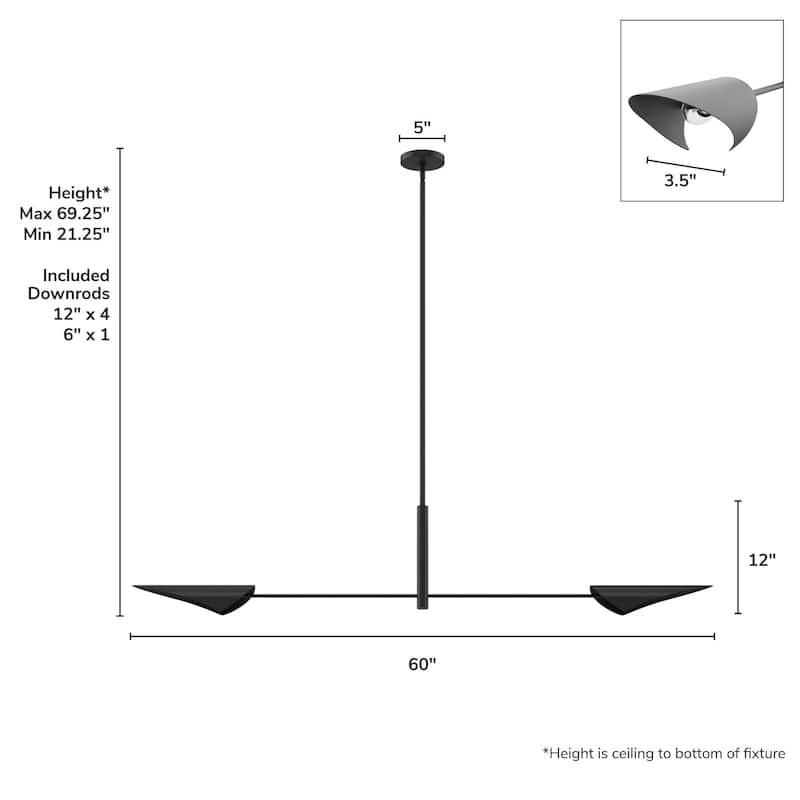 Hunter Merian Chandelier