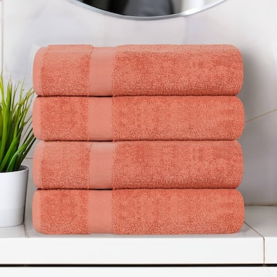 Superior Fulham Eco-Friendly Dyed Bath Towel - (Set of 4)