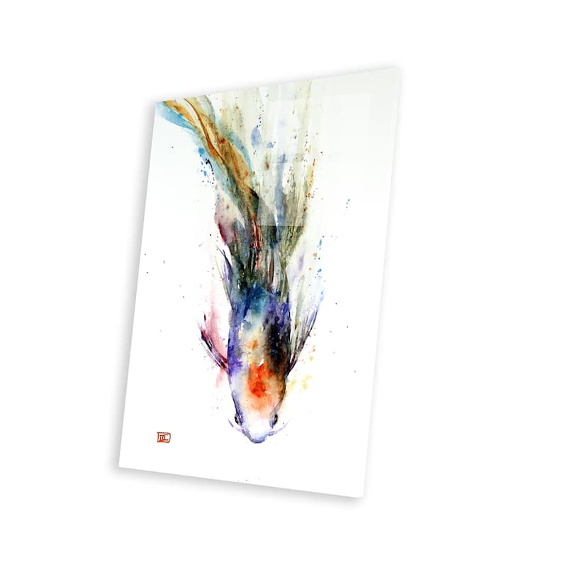 Fish in Motion Print On Acrylic Glass by Dean Crouser