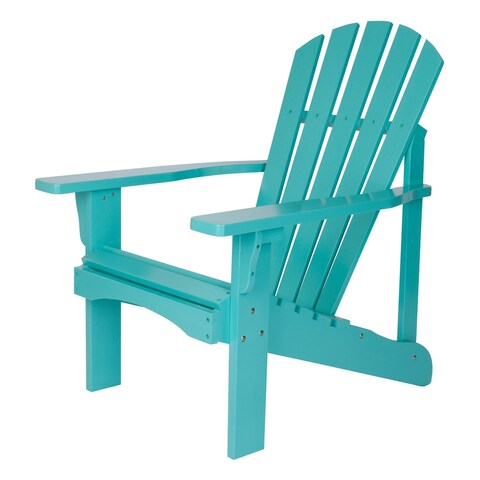 Shine Company Rockport Adirondack Chair, Cedar Wood, Ergonomic Comfort