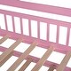 preview thumbnail 25 of 40, Modern Twin Size Wooden House Bed Kids Bed with Trundle and Shelf,Playhouse Design