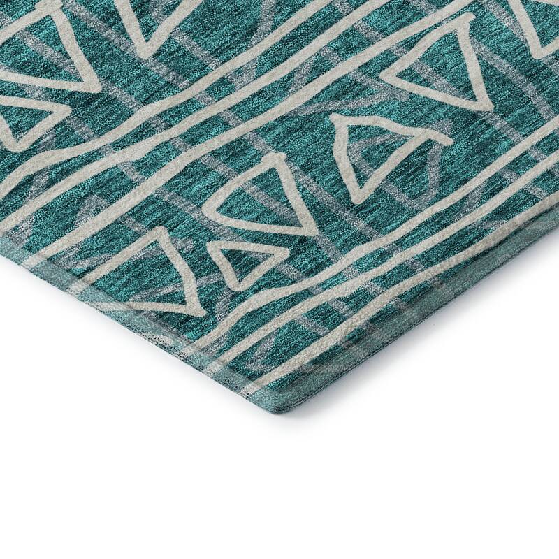 Premium Washable Super Soft Geo Mayfield Rug