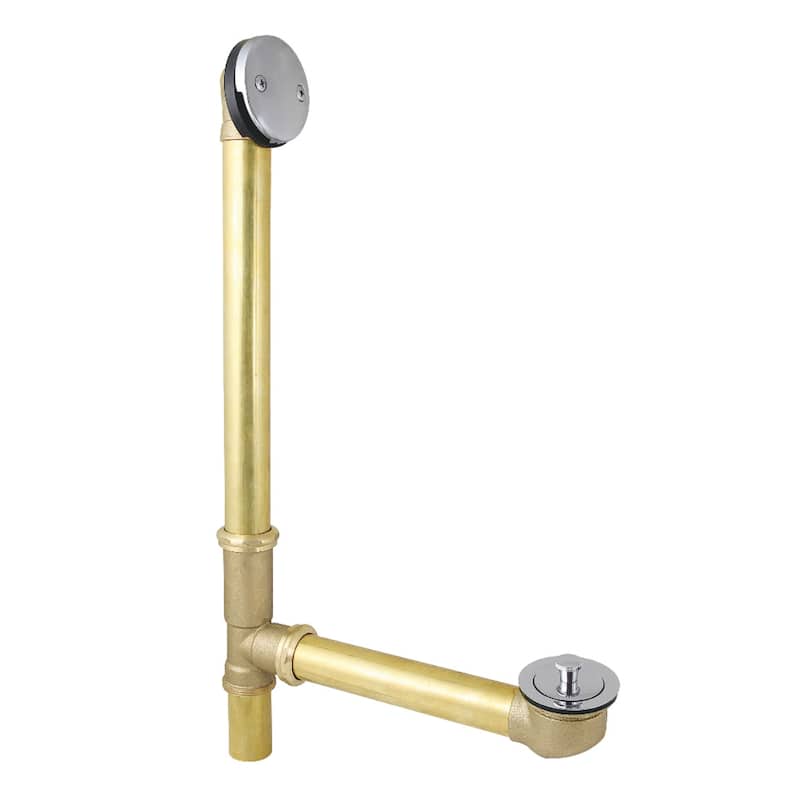 Kingston Brass Made To Match 16-Inch Lift and Lock Tub Waste and Overflow - Polished Chrome