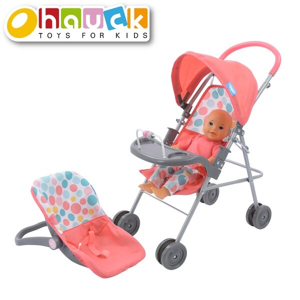 baby doll car seat and stroller