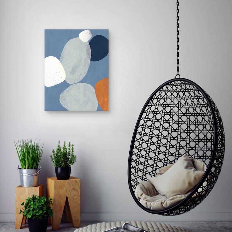 Overlapping Orbs 2 by ML Studio Canvas Art Print