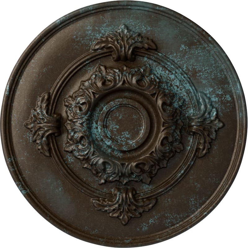 13 3/4"OD x 1"P Monique Ceiling Medallion