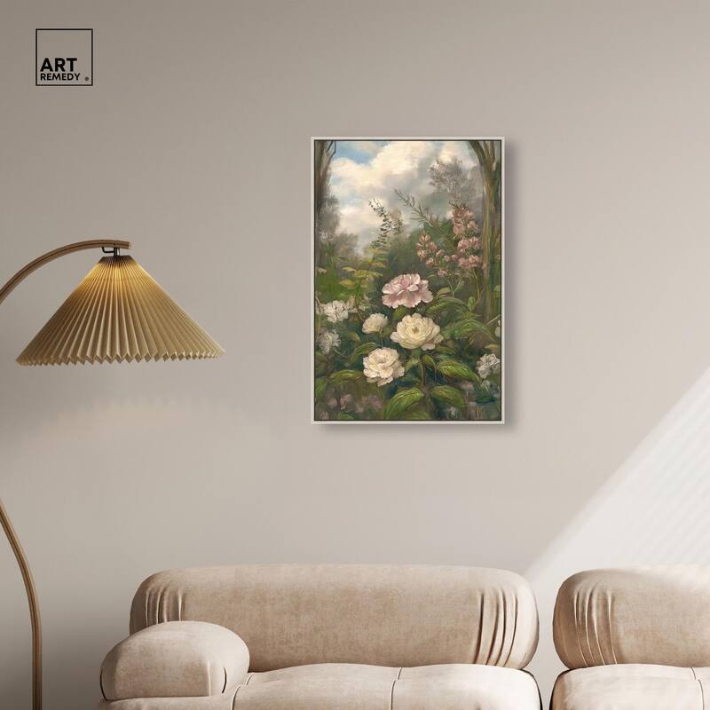 Woodland Bloom Canvas by Art Remedy