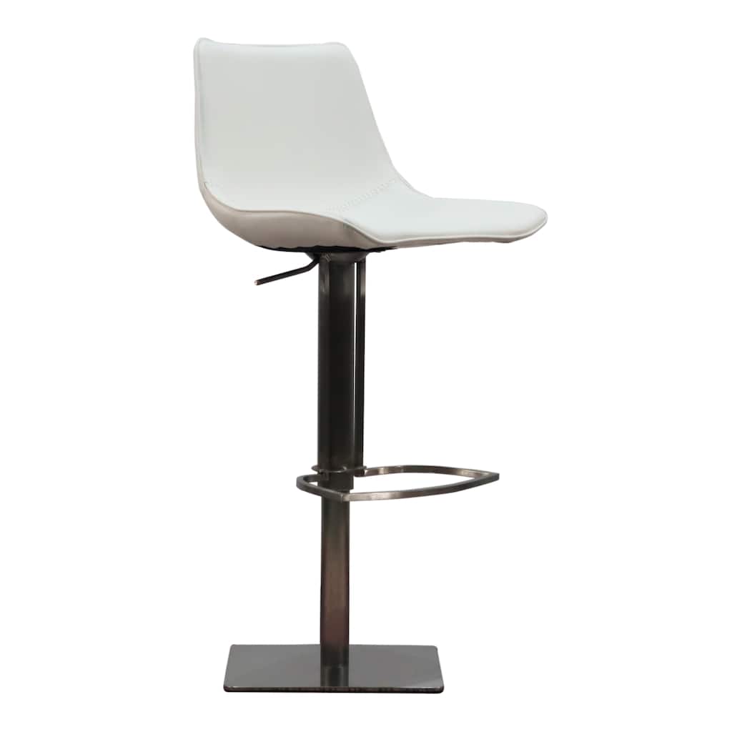Modrest Manning Modern White Bar Stool