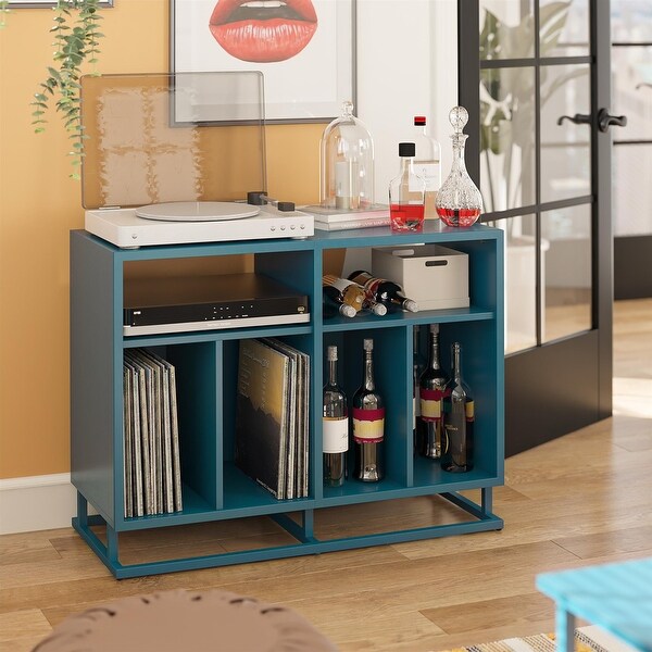 The Novogratz Regal Double Wide Record Station - Bed Bath & Beyond