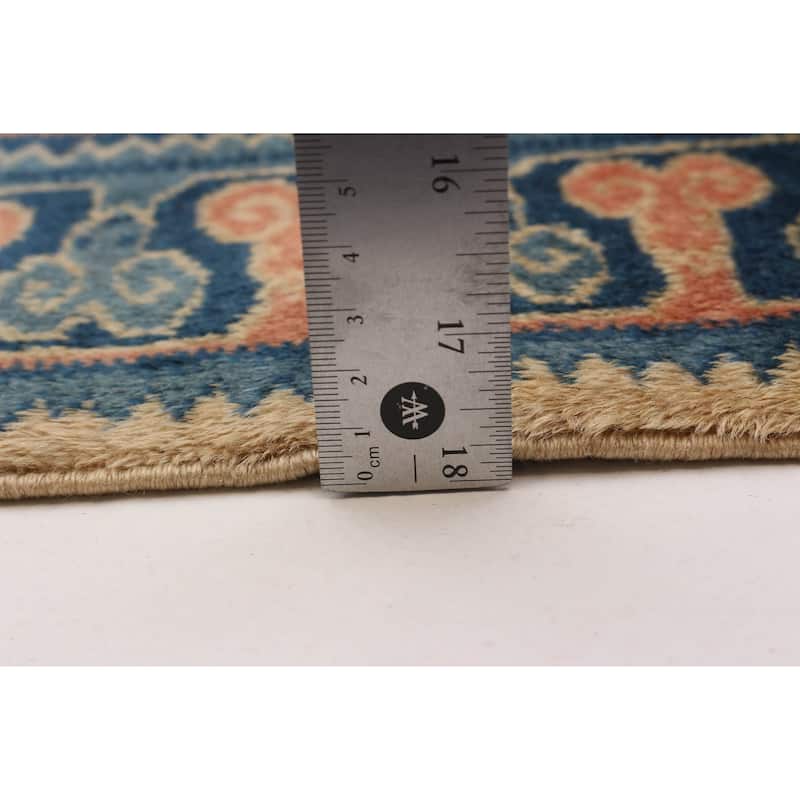 ECARPETGALLERY Hand-knotted Melis Vintage Cream Wool Rug - 5'2 x 6'3