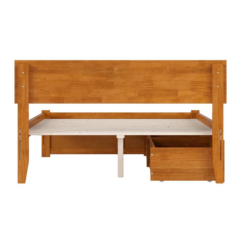Orlando Platform Bed with Footboard and Storage Drawers
