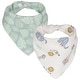 preview thumbnail 2 of 5, Tanzania 4 Pack Bib & Burp Cloth Set