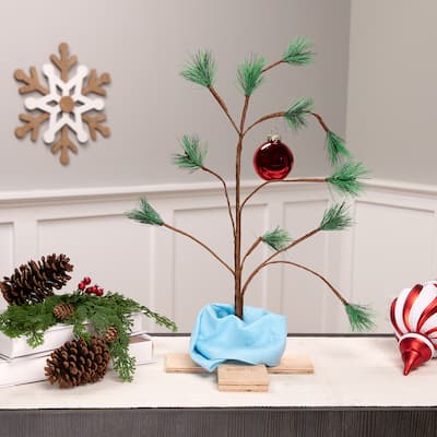 Peanuts The Original Charlie Brown Christmas Tree - 24" - Unlit - 2 Foot