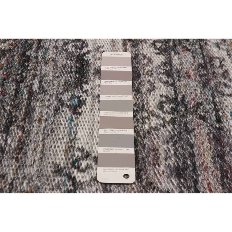 Ankara FW Grey Kilim 5'0" x 8'2" - 5'0 x 8'2