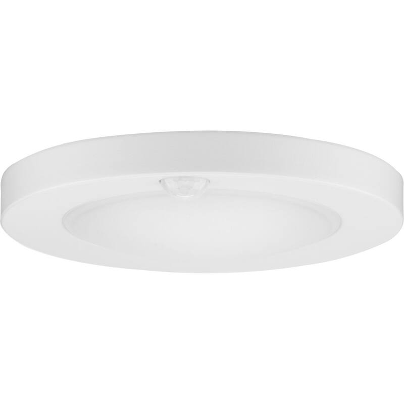 Standby Collection 7.75 in. White Surface Mount Motion Detection LED Light - 7.7165 in x 7.7165 in x 1.38 in - 7.7165 in x 7.7165 in x 1.38 in