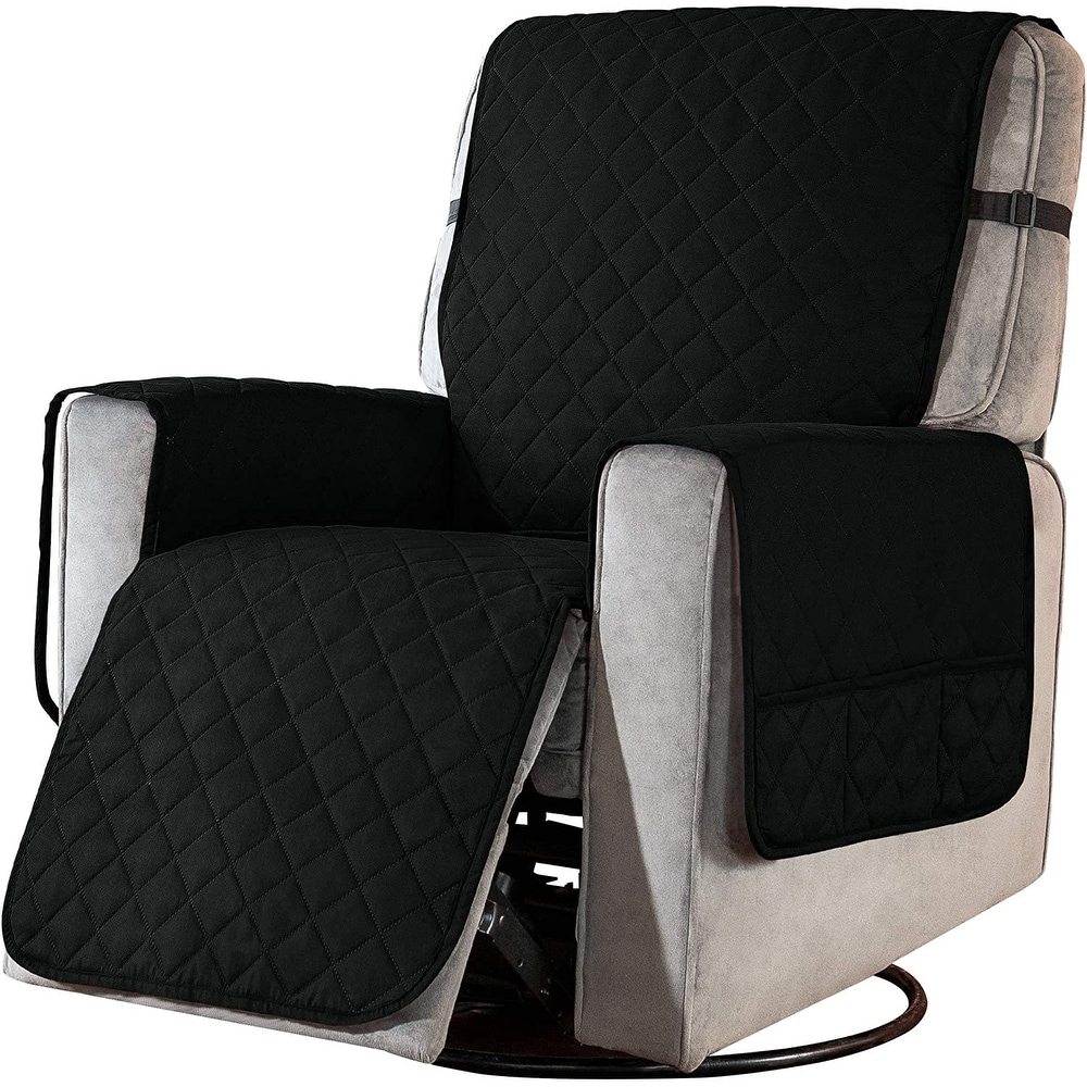 Black On Sale Recliner Chair Slipcovers Bed Bath Beyond
