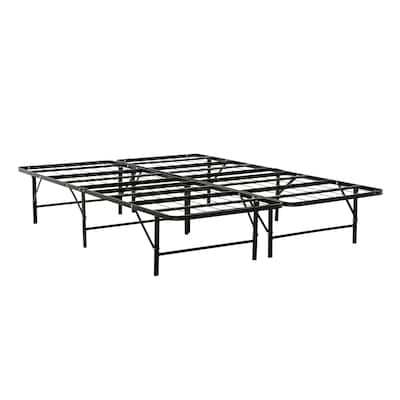 Queen Size Metal Open Frame with 14" Underbed Storage