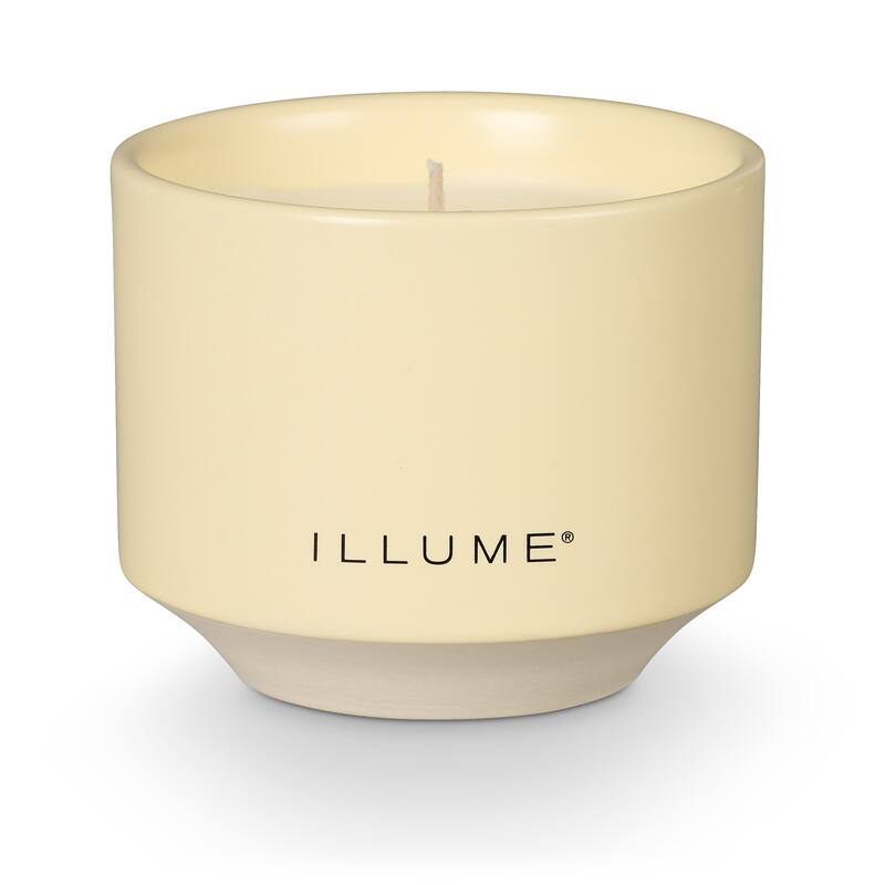 ILLUME Beautifully Done Isla Lily Candle - Matte Ceramic