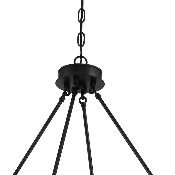 Acroma 12 Light 41In Modern Farmhouse Wagon Wheel Chandelier-UL Certified