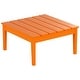 preview thumbnail 64 of 70, POLYTRENDS Shoreside HDPE Eco-Friendly All Weather Square Modern 32" Conversation Table