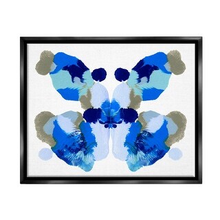 Stupell Abstract Symmetrical Ink Blot Shape Framed Floater Canvas Wall stupell-abstract-symmetrical-ink-blot-shape-framed-floater-canvas-wall