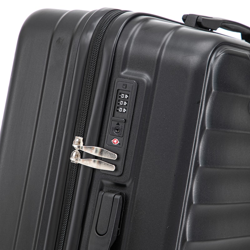 Luggage Sets 3 Piece ABS Hardside Lightweight Suitcase with 4 Universal Wheels TSA Lock Carry On Luggage