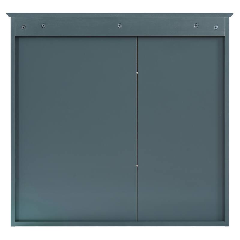 Roomfitters 30 Inch 2-in-1 Wall Mount Medicine Cabinet, Mirror Storage with Adjustable Shelves & Soft Close