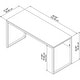 Thumbnail 6, Carbon Loft Jannah Rustic Brown Embossed Writing Desk. Changes active main hero.