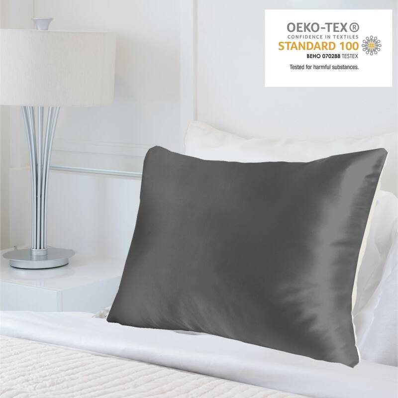 MYK Natural 25 Momme Silk with Cotton Underside Pillowcase
