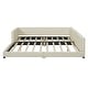 preview thumbnail 30 of 34, Platform Bed & Daybed Sectional Upholstered Bed Mother & Child Bed Grounded Bed Stripe Upholstered Bed- Queen & Twin XL Size